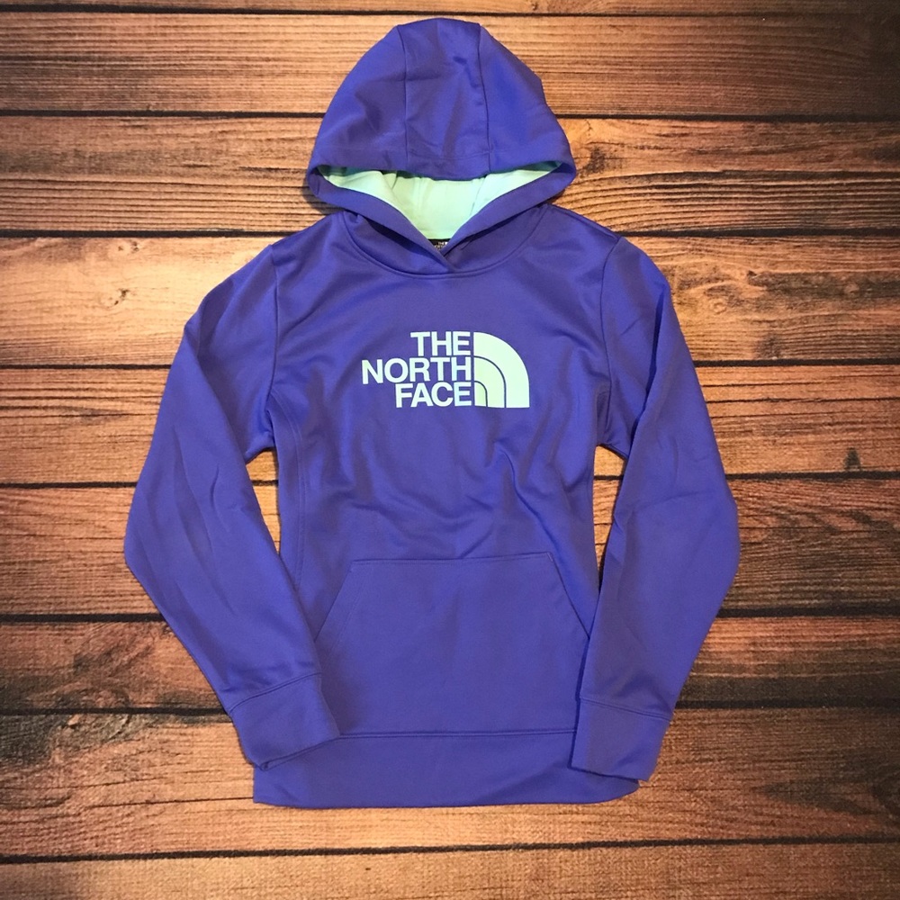Women’s Purple/Mint North Face Hoodie